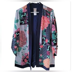 Chicos women’s size 2P (medium) colorful boho cardigan EUC